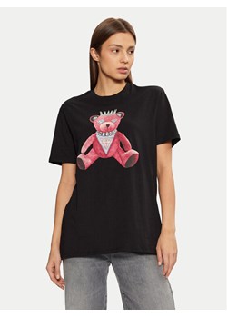 Guess T-Shirt W5RI30K9RM1 Czarny Regular Fit ze sklepu MODIVO w kategorii Bluzki damskie - zdjęcie 182720195