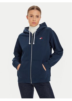 Tommy Jeans Bluza Tjw Rlx Badge Zipthru DW0DW19932 Granatowy Regular Fit ze sklepu MODIVO w kategorii Bluzy damskie - zdjęcie 182720295