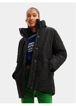 Desigual Kurtka przejściowa 23WWEW17 Czarny Regular Fit ze sklepu MODIVO w kategorii Kurtki damskie - zdjęcie 182720297