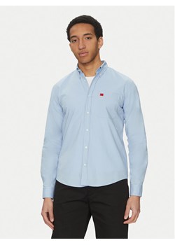 HUGO Koszula Evito 50479302 Błękitny Slim Fit ze sklepu MODIVO w kategorii Koszule męskie - zdjęcie 182720316