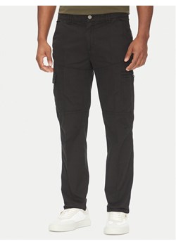 Aeronautica Militare Spodnie materiałowe 251PA1662CT3526 Czarny Regular Fit ze sklepu MODIVO w kategorii Spodnie męskie - zdjęcie 182720318