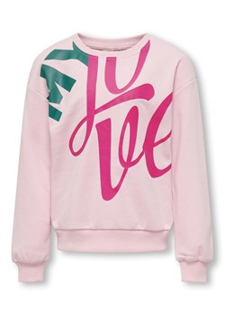 Kids ONLY Bluza 15307827 Różowy Regular Fit ze sklepu MODIVO w kategorii Bluzy dziewczęce - zdjęcie 182720349