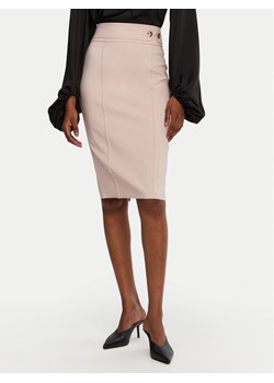 Rinascimento Spódnica midi CFC0122972003 Różowy Regular Fit ze sklepu MODIVO w kategorii Spódnice - zdjęcie 182720379