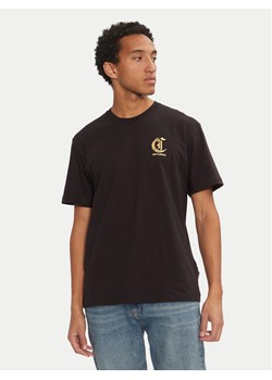Just Cavalli T-Shirt 77OAHT02 Czarny Regular Fit ze sklepu MODIVO w kategorii T-shirty męskie - zdjęcie 182720395