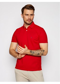 Tommy Hilfiger Polo 1985 MW0MW17770 Czerwony Regular Fit - id: 0000207965263 - marki Tommy Hilfiger - 182720469 Tommy Hilfiger Polo 1985 MW0MW17770 Czerwony Regular Fit ze sklepu MODIVO w kategorii T-shirty męskie - zdjęcie 182720469