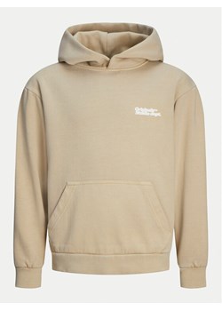 Jack&Jones Junior Bluza Vermont Wash 12263296 Beżowy Loose Fit ze sklepu MODIVO w kategorii Bluzy chłopięce - zdjęcie 182720489