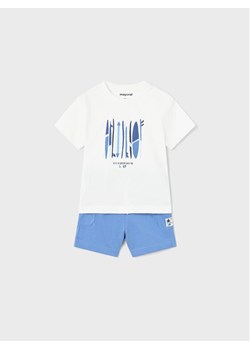Mayoral Komplet t-shirt i spodenki 1646 Kolorowy Regular Fit ze sklepu MODIVO w kategorii Komplety niemowlęce - zdjęcie 182720545
