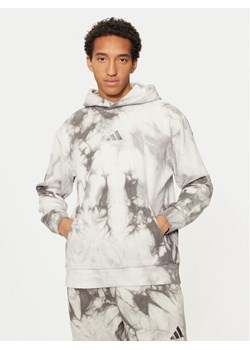 adidas Bluza ALL SZN Fleece Washed IX1257 Szary Regular Fit ze sklepu MODIVO w kategorii Bluzy męskie - zdjęcie 182720587