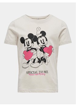 Kids ONLY T-Shirt MICKEY 15319034 Szary Regular Fit ze sklepu MODIVO w kategorii Bluzki dziewczęce - zdjęcie 182720638