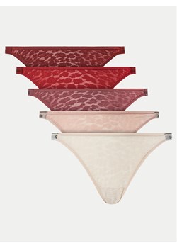 Calvin Klein Underwear Komplet 5 par fig brazylijskich 000QD5252E Kolorowy ze sklepu MODIVO w kategorii Majtki damskie - zdjęcie 182720678
