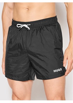 Hugo Szorty kąpielowe Haiti 50469312 Czarny Regular Fit ze sklepu MODIVO w kategorii Kąpielówki - zdjęcie 182720757