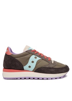 Saucony Sneakersy Jazz Triple S60530 50 Brązowy ze sklepu MODIVO w kategorii Buty sportowe damskie - zdjęcie 182720778