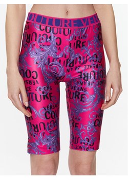 Versace Jeans Couture Kolarki 74HAC106 Różowy Slim Fit ze sklepu MODIVO w kategorii Szorty - zdjęcie 182720789