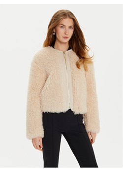 Marciano Guess Futro Chantal 4BGL34 7207A Beżowy Regular Fit ze sklepu MODIVO w kategorii Futra damskie - zdjęcie 182721025