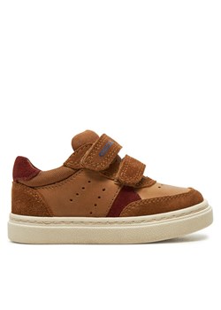 Geox Sneakersy B Nashik Boy B465NC 022CL C6078 M Brązowy ze sklepu MODIVO w kategorii Buty sportowe dziecięce - zdjęcie 182721065