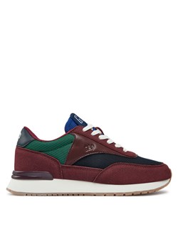 Gap Sneakersy New York Fine Mesh W GAF007F5SWRDEYGP Bordowy ze sklepu MODIVO w kategorii Buty sportowe damskie - zdjęcie 182721149