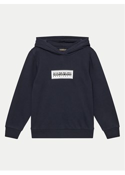Napapijri Bluza B-Chamois NP0A4HY4 S Granatowy Regular Fit ze sklepu MODIVO w kategorii Bluzy chłopięce - zdjęcie 182721167