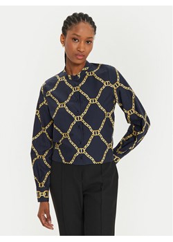 TWINSET Koszula 241TP2730 Granatowy Straight Fit ze sklepu MODIVO w kategorii Koszule damskie - zdjęcie 182721185