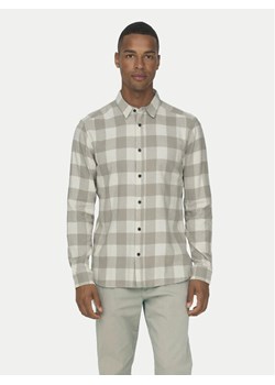 Only & Sons Koszula Gudmund 22007112 Beżowy Slim Fit ze sklepu MODIVO w kategorii Koszule męskie - zdjęcie 182721195