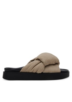 Inuikii Klapki Oversized 70104-147 708 Beżowy ze sklepu MODIVO w kategorii Klapki damskie - zdjęcie 182721226