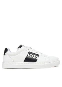 BOSS Sneakersy J51650 S Biały ze sklepu MODIVO w kategorii Buty sportowe dziecięce - zdjęcie 182721237