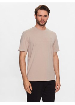 Guess T-Shirt Alphy Z2YI11 J1314 Beżowy Regular Fit ze sklepu MODIVO w kategorii T-shirty męskie - zdjęcie 182721258