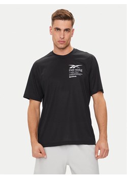 Reebok T-Shirt Run Graphic 100075314 Czarny Relaxed Fit - id: 0000304552199 - marki Reebok - 182721267 Reebok T-Shirt Run Graphic 100075314 Czarny Relaxed Fit ze sklepu MODIVO w kategorii T-shirty męskie - zdjęcie 182721267
