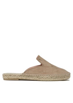 Manebi Espadryle Mules W 1.9 M0 Brązowy ze sklepu MODIVO w kategorii Espadryle damskie - zdjęcie 182721388