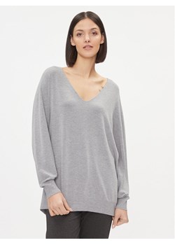 Kontatto Sweter 3M1015 Szary Regular Fit ze sklepu MODIVO w kategorii Swetry damskie - zdjęcie 182721427