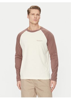 Jack&Jones Longsleeve Boston 12272977 Brązowy Relaxed Fit ze sklepu MODIVO w kategorii T-shirty męskie - zdjęcie 182721439