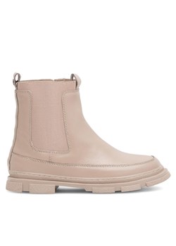 Lasocki Kids Botki NO-PURE-01(II)DZ Beżowy ze sklepu MODIVO w kategorii Buty zimowe dziecięce - zdjęcie 182721467