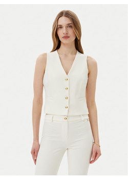 Maryley Kamizelka 25EB128/43VA Écru Regular Fit ze sklepu MODIVO w kategorii Kamizelki damskie - zdjęcie 182721529