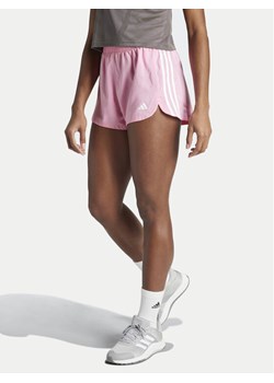 adidas Szorty sportowe Pacer Training 3-Stripes IT7761 Czarny Regular Fit ze sklepu MODIVO w kategorii Szorty - zdjęcie 182721605