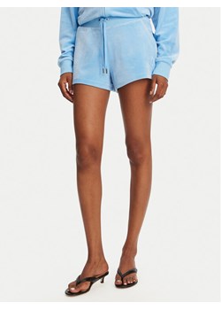 Juicy Couture Szorty sportowe Eve JCBHS224801 Niebieski Regular Fit ze sklepu MODIVO w kategorii Szorty - zdjęcie 182721639