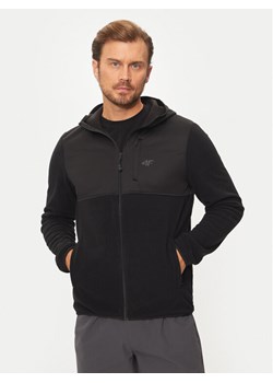 4F Polar 4FWAW24TFLEM269 Czarny Regular Fit ze sklepu MODIVO w kategorii Bluzy męskie - zdjęcie 182721645