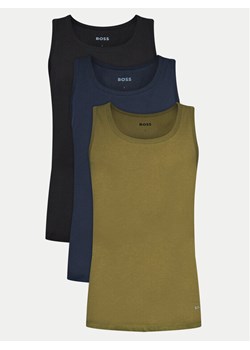 Boss Komplet 3 tank topów 50517863 Kolorowy Regular Fit ze sklepu MODIVO w kategorii T-shirty męskie - zdjęcie 182721646