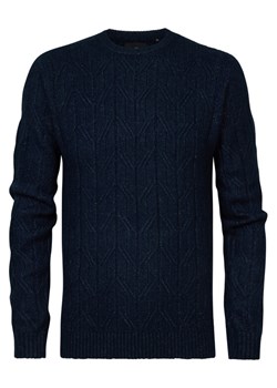Petrol Industries Sweter M-3030-KWR250 Granatowy Regular Fit ze sklepu MODIVO w kategorii Swetry męskie - zdjęcie 182721676