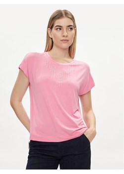 Liu Jo T-Shirt TA4194 JS360 Różowy Regular Fit ze sklepu MODIVO w kategorii Bluzki damskie - zdjęcie 182721685