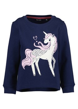 Blue Seven Bluza 764660 X Granatowy Regular Fit ze sklepu MODIVO w kategorii Bluzy dziewczęce - zdjęcie 182721716
