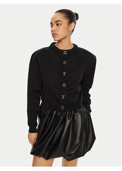 ROTATE Kardigan 113854 Czarny Regular Fit ze sklepu MODIVO w kategorii Swetry damskie - zdjęcie 182721758