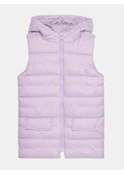United Colors Of Benetton Kamizelka 2WU0CJ00P Fioletowy Regular Fit ze sklepu MODIVO w kategorii Kamizelki dziewczęce - zdjęcie 182721839