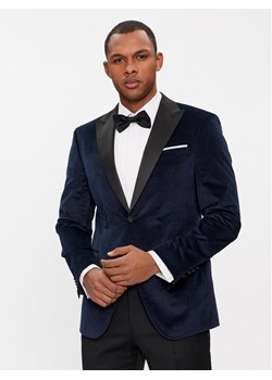 JOOP! Marynarka 17 JB-35Horace 30040435 Granatowy Slim Fit ze sklepu MODIVO w kategorii Marynarki męskie - zdjęcie 182721986
