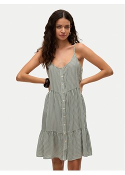 Vero Moda Sukienka letnia Bumpy 10325283 Zielony Loose Fit ze sklepu MODIVO w kategorii Sukienki - zdjęcie 182722026