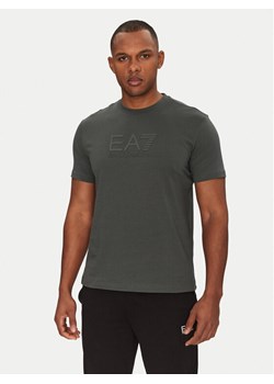 EA7 Emporio Armani T-Shirt 7M000224 AF10375 U8109 Granatowy Regular Fit ze sklepu MODIVO w kategorii T-shirty męskie - zdjęcie 182722077