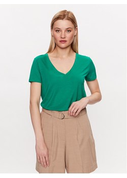 United Colors Of Benetton T-Shirt 3NLHE4249 Zielony Regular Fit ze sklepu MODIVO w kategorii Bluzki damskie - zdjęcie 182722085
