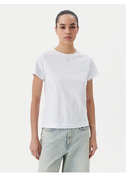 PINKO T-Shirt Bussolotto 100373 A2OG Biały Regular Fit ze sklepu MODIVO w kategorii Bluzki damskie - zdjęcie 182722098