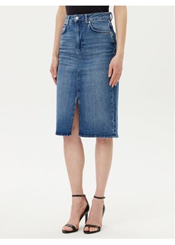 JOOP! Spódnica jeansowa 58 JW242DS167 30047184 Niebieski Slim Fit ze sklepu MODIVO w kategorii Spódnice - zdjęcie 182722107