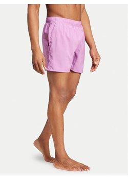 adidas Szorty kąpielowe Solid CLX IX7581 Fioletowy Regular Fit ze sklepu MODIVO w kategorii Kąpielówki - zdjęcie 182722117