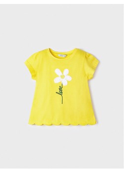Mayoral T-Shirt 3060 Żółty ze sklepu MODIVO w kategorii Bluzki dziewczęce - zdjęcie 182722166