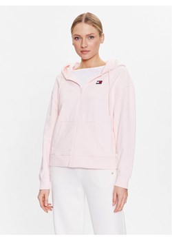 Tommy Jeans Bluza DW0DW15748 Różowy Relaxed Fit ze sklepu MODIVO w kategorii Bluzy damskie - zdjęcie 182722208